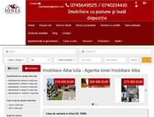 Tablet Screenshot of casealba.ro